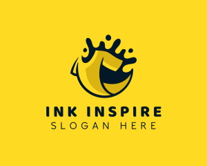 Tshirt Ink Printing logo design