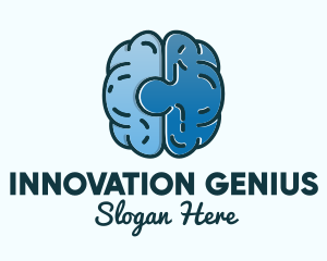 Blue Brain Puzzle logo