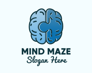 Blue Brain Puzzle logo