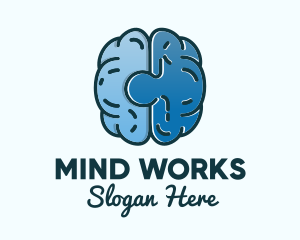 Blue Brain Puzzle logo