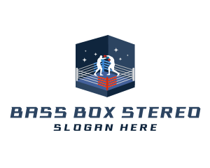 Sports Boxing Ring logo design