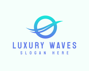 Abstract Water Wave logo design