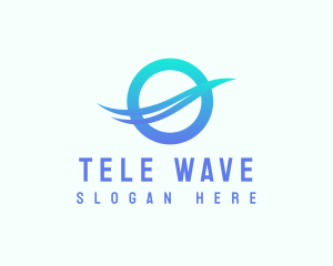 Abstract Water Wave logo design