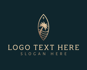 Surfboard Beach Resort Logo