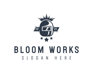 Industrial Welder Metalworks logo design