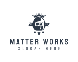 Industrial Welder Metalworks logo design