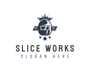 Industrial Welder Metalworks logo design