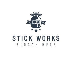 Industrial Welder Metalworks logo design