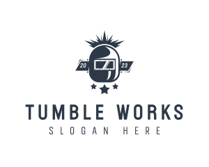 Industrial Welder Metalworks logo design