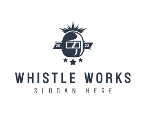 Industrial Welder Metalworks logo design