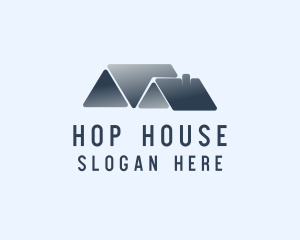 Roof Housing Architecture logo design