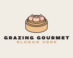 Dimsum Asian Food logo design