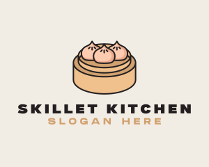 Dimsum Asian Food logo design