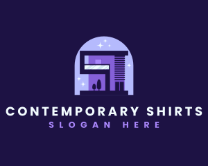 Realty Contemporary House logo design