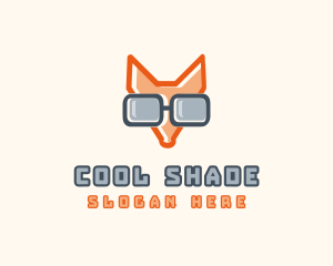 Cool Fox Shades  logo design