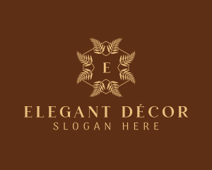 Elegant Garden Event logo design