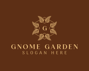 Elegant Garden Event logo design