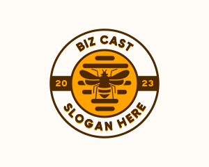 Beehive Honey Bee logo