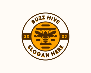 Beehive Honey Bee logo