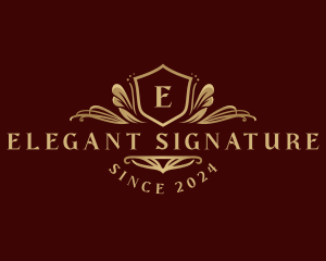 Elegant Boutique Crest logo design