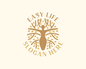 Wellness Woman Organic logo design