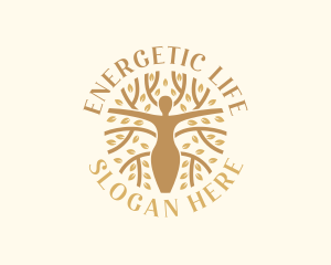 Wellness Woman Organic logo design