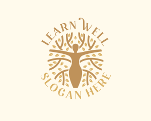 Wellness Woman Organic logo design