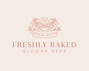 Cinnamon Dessert Bakery logo design