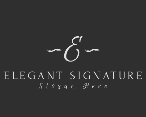 Elegant Brand Waves logo design