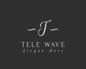 Elegant Brand Waves logo design