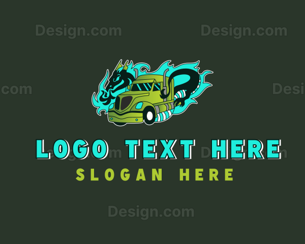 Dragon Freight Truck Logo