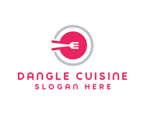 Restaurant Plate Dish logo design