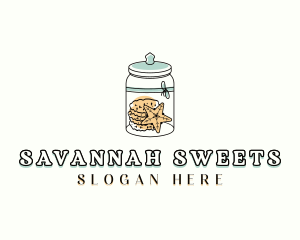 Sweet Cookies Jar logo design