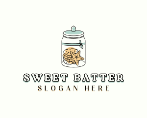 Sweet Cookies Jar logo design