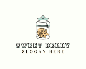 Sweet Cookies Jar logo design