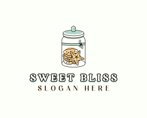 Sweet Cookies Jar logo design