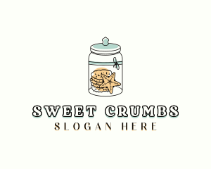 Sweet Cookies Jar logo design