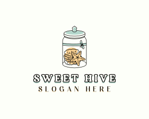 Sweet Cookies Jar logo design