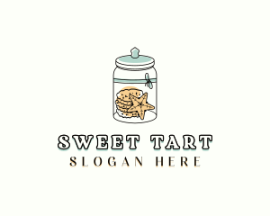 Sweet Cookies Jar logo design