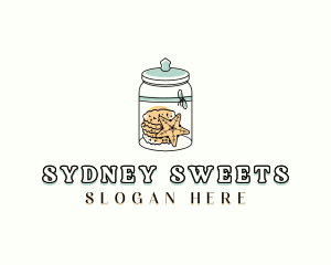 Sweet Cookies Jar logo design