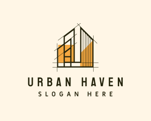 Urban Architecture Building  logo design