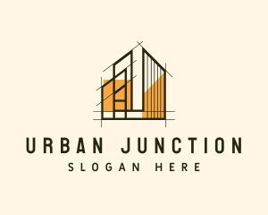 Urban Architecture Building  logo design