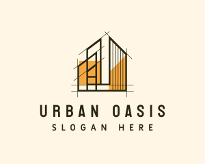 Urban Architecture Building  logo design