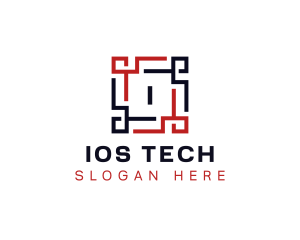 Frame Square Tech logo design