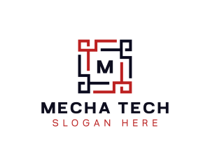 Frame Square Tech logo design