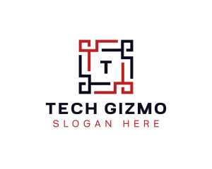 Frame Square Tech logo design