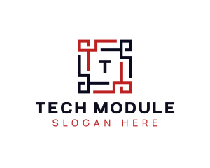 Frame Square Tech logo design