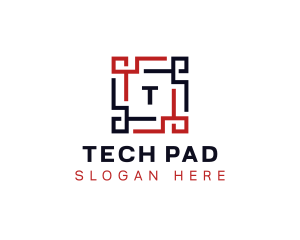 Frame Square Tech logo design