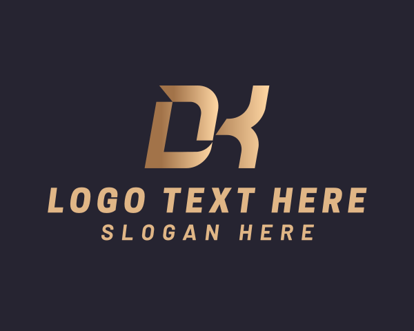 Luxurious logo example 1