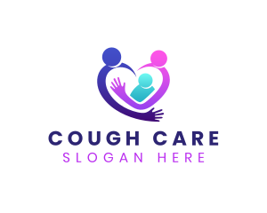 Parenting Heart Care logo design